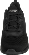 Carica l'immagine nel visualizzatore di Gallery, Skechers Bobs Squad Tough Talk, Scarpe da Ginnastica Donna, Black Engineered Knit Trim Blk, 38 EU