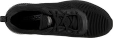 Carica l'immagine nel visualizzatore di Gallery, Skechers Bobs Squad Tough Talk, Scarpe da Ginnastica Donna, Black Engineered Knit Trim Blk, 38 EU
