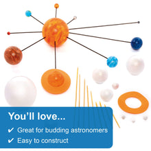 Carica l'immagine nel visualizzatore di Gallery, Baker Ross Kit Sistema Solare Fai da Te per Bambini (Confezione da 2 Kit), Bianco