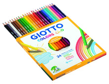 Carica l'immagine nel visualizzatore di Gallery, Giotto Pastelli colorati Colors Smile - 24 pezzi