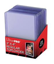 Carica l'immagine nel visualizzatore di Gallery, Ultra Pro Toploaders 3 x 4 Gioco di Carte Trasparente Regolare CT25.