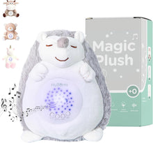 Carica l'immagine nel visualizzatore di Gallery, Bubzi Co Pinguino Carillon neonati per la nanna con rumore bianco – Peluche...