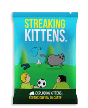 Carica l'immagine nel visualizzatore di Gallery, Asmodee: Streaking Kittens, Espansione Gioco di Carte Exploding Kittens, Edizione in Italiano