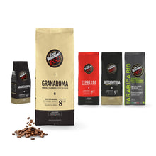 Carica l'immagine nel visualizzatore di Gallery, Caffè Vergnano 1882 Caffè in Grani Granaroma- 1 confezione da 1 Kg