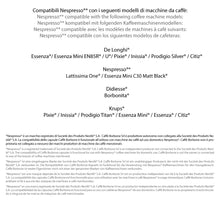 Carica l'immagine nel visualizzatore di Gallery, Caffè Borbone Respresso, Miscela Nera - 100 Capsule - Compatibili con le Macchine ad uso domestico Nespresso*