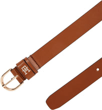 Carica l'immagine nel visualizzatore di Gallery, Tommy Hilfiger Donna Cintura Essential Effortless 2,5 cm Cintura in Pelle, Marrone (Cognac), 75 cm