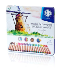 Carica l'immagine nel visualizzatore di Gallery, Kredki olówkowe Prestige 24 kolory w kasetce