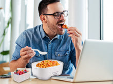 Carica l'immagine nel visualizzatore di Gallery, BEPER 90.920G Lunch &amp; Go Scaldavivande Elettrico Portatile con 2 Contenitori Removibili e Posate Incluse, 220V, Giallo