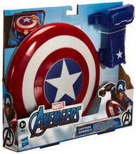 Carica l'immagine nel visualizzatore di Gallery, Hasbro Avengers Marvel Scudo E Guanto Magnetico Di Captain America (Roleplay)
