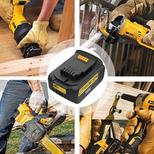 Carica l'immagine nel visualizzatore di Gallery, Energup 18V 5.0Ah Batteria di Ricambio per Dewalt 18V Batteria DCB184 DCB200 DCB182 DCB180 DCB181 DCB201 DCB201