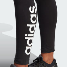 Carica l'immagine nel visualizzatore di Gallery, adidas Donna Essentials High-Waisted Logo Leggings, Black/White, L