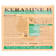 Carica l'immagine nel visualizzatore di Gallery, Keramine H Fiala Anticaduta per Capelli, 12 x 6ml