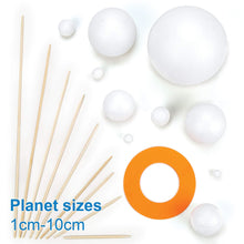 Carica l'immagine nel visualizzatore di Gallery, Baker Ross Kit Sistema Solare Fai da Te per Bambini (Confezione da 2 Kit), Bianco