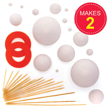 Carica l'immagine nel visualizzatore di Gallery, Baker Ross Kit Sistema Solare Fai da Te per Bambini (Confezione da 2 Kit), Bianco