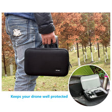 Carica l'immagine nel visualizzatore di Gallery, JSVER Borsa per DJI Mini 4 Pro, Borsa per il Trasporto Compatibile con DJI Mini 4 Pro/Mini 3 Pro/Mini 3 Custodia Fly More Combo e Accessori per DJI RC-Nero