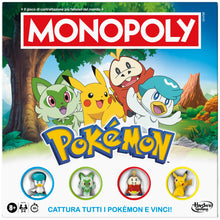 Carica l'immagine nel visualizzatore di Gallery, Monopoly Pokémon Edition, gioco da tavolo - Versione italiana