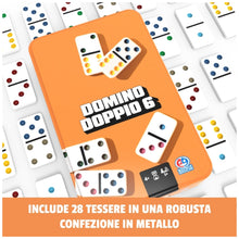 Carica l'immagine nel visualizzatore di Gallery, Editrice Giochi, Giochi da Tavolo Classici, Domino Doppio Sei, Domino Gioco dai 4 anni in su