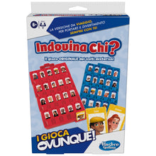 Carica l'immagine nel visualizzatore di Gallery, Indovina chi? I Gioca Ovunque, il gioco originale dei volti misteriosi per bambini e bambine, gioco portatile per 2 giocatori, gioco da viaggio per bambini e bambine