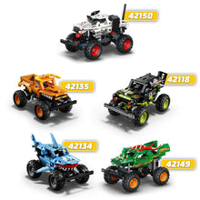 Carica l'immagine nel visualizzatore di Gallery, LEGO Technic Monster Jam Dragon, Set Monster Truck 2 in 1 con Pull-Back, Auto Offroad e Macchina Giocattolo Buggy, Giochi per Bambini e Bambine 42149