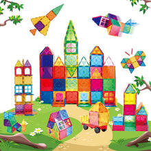 Carica l'immagine nel visualizzatore di Gallery, LeagoEra 50 Pezzi Costruzioni Magnetiche Giochi Bambini, Magneti per Ragazzi, Giocattoli 3 4 5 6 7 Anni
