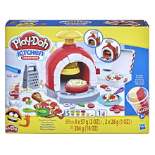 Carica l'immagine nel visualizzatore di Gallery, Play-Doh Kitchen Creations - La Pizzeria, playset con 6 vasetti di Pasta modellabile e 8 Accessori