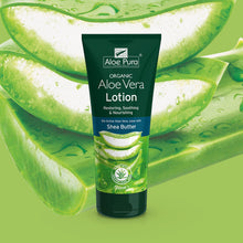 Carica l'immagine nel visualizzatore di Gallery, Aloe Pura Aloe Vera Lotion Lozione Corpo, 200 ml