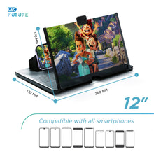 Carica l'immagine nel visualizzatore di Gallery, LAC FUTURE Lente Ingrandimento Smartphone 12" HD - Idee Regalo Uomo Compleanno - Schermo Ingranditore per Cellulare - Accessori Cellulare Ragazzo