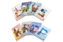 Carica l'immagine nel visualizzatore di Gallery, Pigna DREAM CITIES, Maxi Quaderni A4 rigatura 5M, Quadretti da 5mm, Confezione da 10 Pezzi