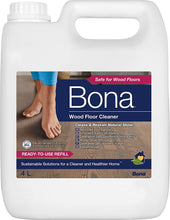 Carica l'immagine nel visualizzatore di Gallery, Bona Wood Floor Cleaner, 4 litri di ricarica detergente per Spray 4 L