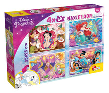 Carica l'immagine nel visualizzatore di Gallery, Lisciani Giochi- Disney Puzzle Maxifloor 4 X 48 Princess, 91744