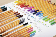 Carica l'immagine nel visualizzatore di Gallery, Fineliner - STABILO point 88 - Astuccio da 10 - Colori assortiti