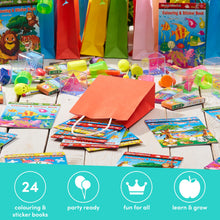 Carica l'immagine nel visualizzatore di Gallery, THE TWIDDLERS - 24 Mini Libri da Colorare con Adesivi per Bambini
