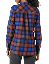 Carica l'immagine nel visualizzatore di Gallery, Amazon Essentials Camicia in Flanella Leggera a Maniche Lunghe, vestibilità Classica Donna, Multicolore A Quadri, L