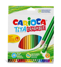 Carica l'immagine nel visualizzatore di Gallery, Carioca Matite Cancellabili TITA - 24 Pz