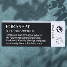 Carica l'immagine nel visualizzatore di Gallery, Forasept Orecchio piercing-cosmetici, 7.5 ml