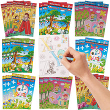 Carica l'immagine nel visualizzatore di Gallery, THE TWIDDLERS - 24 Mini Libri da Colorare con Adesivi per Bambini