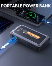 Carica l'immagine nel visualizzatore di Gallery, Buture Beta08 Avviatore Batteria 3000A per Auto Benzina 9.0L Diesel 8.5L | Jump Starter Power Bank 16800mAh Torcia Emergenza