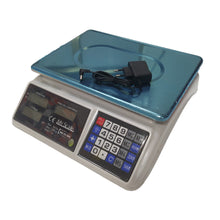 Carica l'immagine nel visualizzatore di Gallery, BILANCIA LCD ELETTRONICA 40kg DIGITALE DIVISIONE 2gr CON BATTERIA RICARICABILE