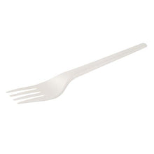 Carica l'immagine nel visualizzatore di Gallery, BIOZOYG Forchette Monouso Forchetta Plastica Bianca 163mm (50 pezzi), Bianco - Ilgrandebazar