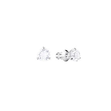 Carica l'immagine nel visualizzatore di Gallery, Swarovski Orecchini Solitaire, Cristallo Bianco, Rodiati, da Donna - Ilgrandebazar