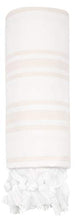 Carica l'immagine nel visualizzatore di Gallery, ZOLLNER Telo Mare, 90x170 cm, 100% Cotone, Beige, in Tanti 90_x_170_cm, Beige