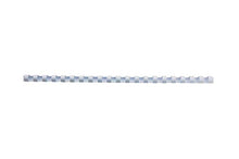 Carica l'immagine nel visualizzatore di Gallery, GBC Dorsi plastici 21A 6mm 100pz - Bianco - 4028193 6 mm