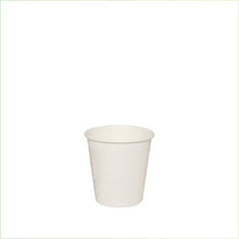 Carica l'immagine nel visualizzatore di Gallery, VIRSUS 500 Bicchieri in Carta per Caffe 75ml Colore Bianco biodegradabili...