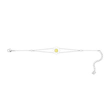 Carica l'immagine nel visualizzatore di Gallery, Swarovski Bracciale Sunshine, Cristallo Bianco, Rodiato, da Donna - Ilgrandebazar