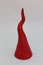 Carica l'immagine nel visualizzatore di Gallery, Corno napoletano portafortuna in ceramica souvenir e idea bomboniere handmade