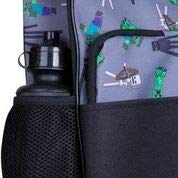 Carica l'immagine nel visualizzatore di Gallery, Minecraft Kids - Zaino da scuola 5 pezzi, con borsa per il...
