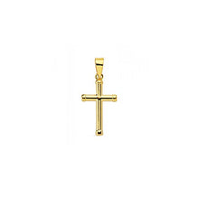 Carica l'immagine nel visualizzatore di Gallery, Croce 15x9 mm per bambini - oro giallo 18k (750) - Ilgrandebazar