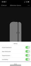 Carica l'immagine nel visualizzatore di Gallery, konyks senso – Sensore di apertura Wi-Fi compatibile con Google Home e... - Ilgrandebazar