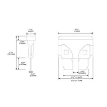 Carica l'immagine nel visualizzatore di Gallery, YGL 100 pezzi Fusibili Standard a Lama +5 In-line Portafusibile per...