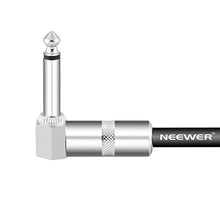 Carica l'immagine nel visualizzatore di Gallery, Neewer 3pz Cavo Patch per Chitarra con Connettori Angolari 1/4”, 30cm Cavo... - Ilgrandebazar